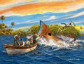 Slam Collections  Copper Schooner  Print  16x20