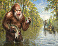 Slam Collections Skunk Ape Giclee Print  16x20